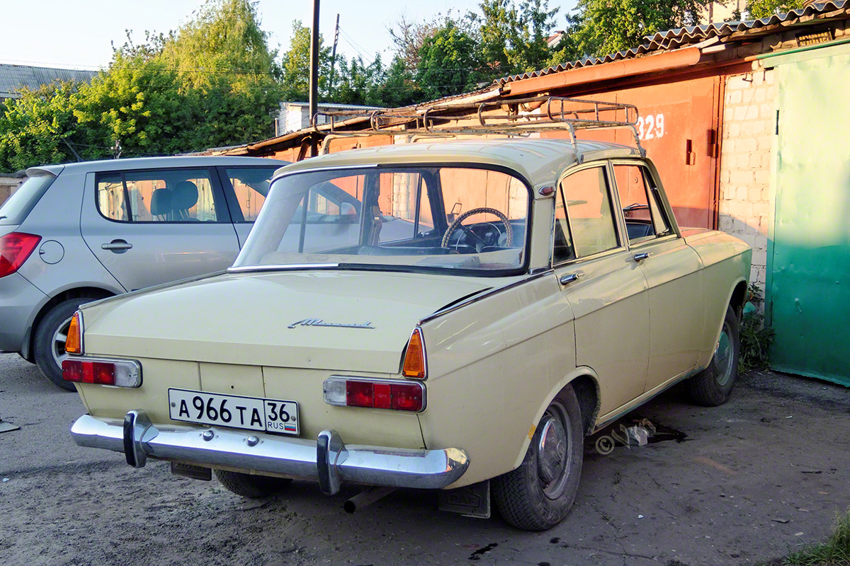 Воронежская область, № А 966 ТА 36 — Москвич-412ИЭ '69-75
