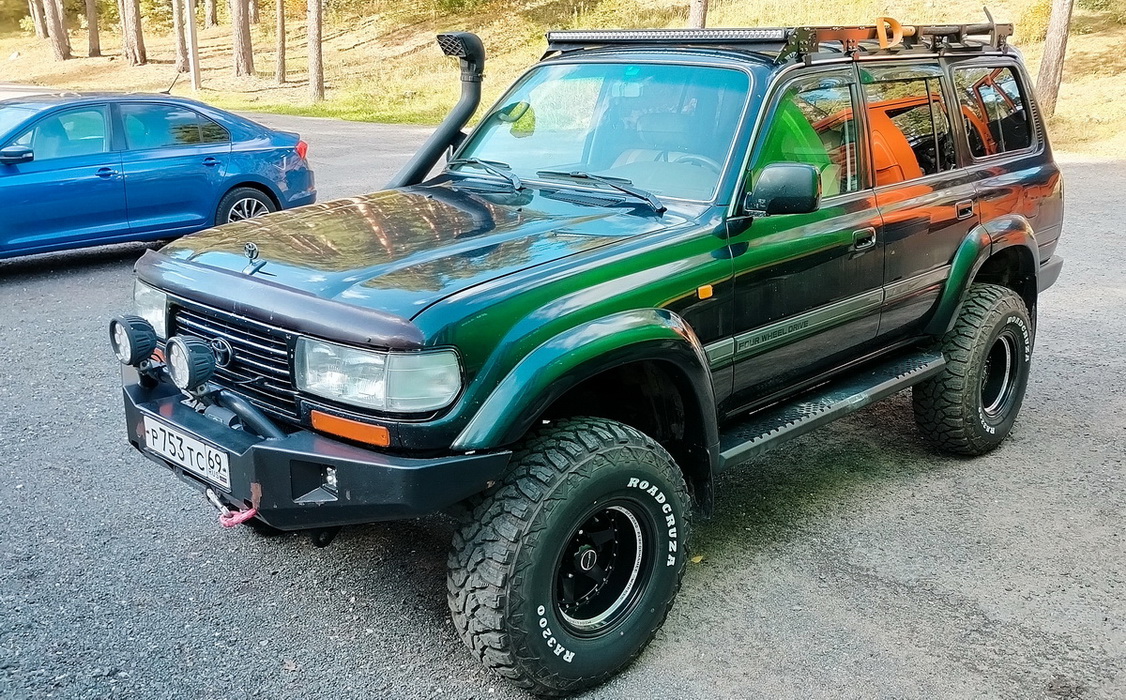 Тверская область, № Р 753 ТС 69 — Toyota Land Cruiser (J80) '89-97