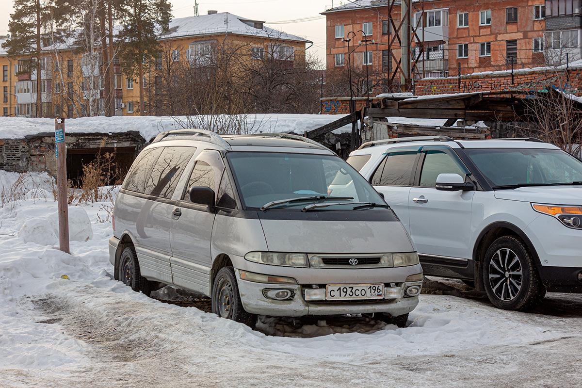 Свердловская область, № С 193 СО 196 — Toyota Estima Emina (XR10/XR20) '92-99