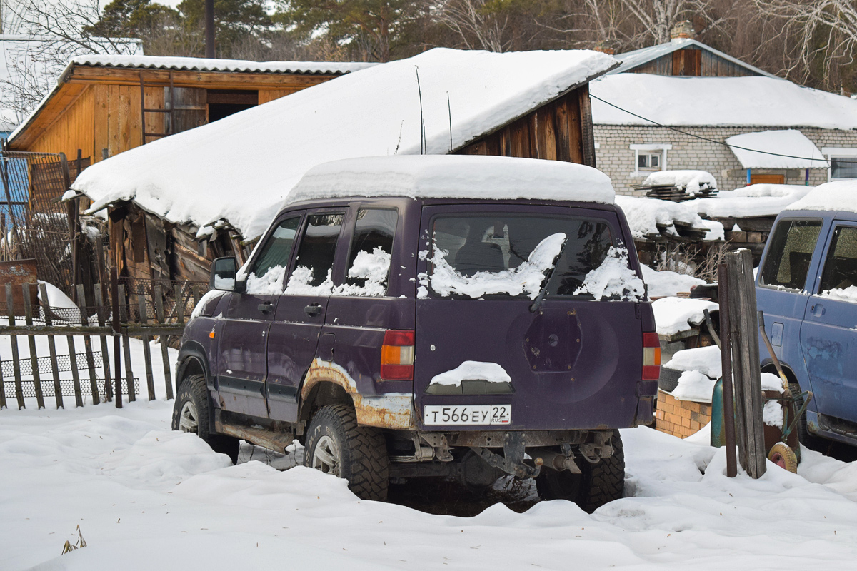 Алтайский край, № Т 566 ЕУ 22 — УАЗ-31602 '97-03