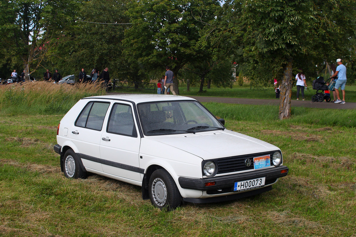 Литва, № H00073 — Volkswagen Golf (Typ 19) '83-92; Литва — Nesenstanti klasika 2024