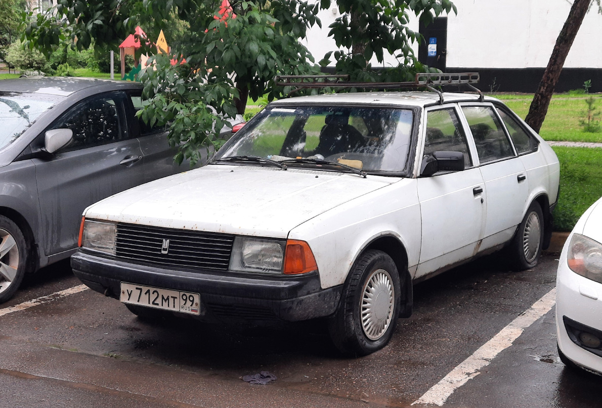Москва, № У 712 МТ 99 — Москвич-2141 '86-98