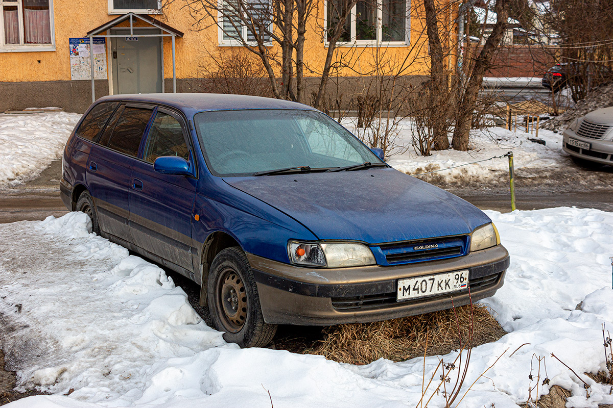 Свердловская область, № М 407 КК 96 — Toyota Caldina (T190) '92-02