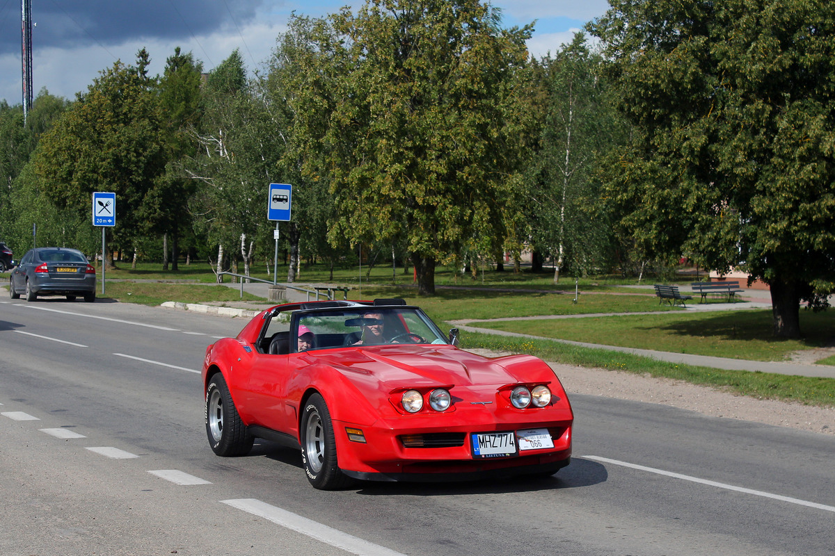 Литва, № MHZ 774 — Chevrolet Corvette (C3) '68-82; Литва — Nesenstanti klasika 2024