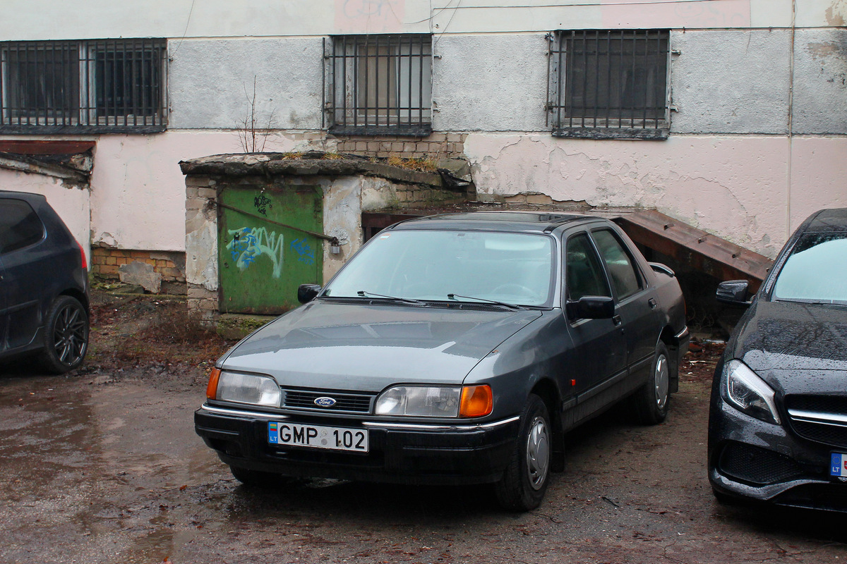 Литва, № GMP 102 — Ford Sierra MkII '87-93
