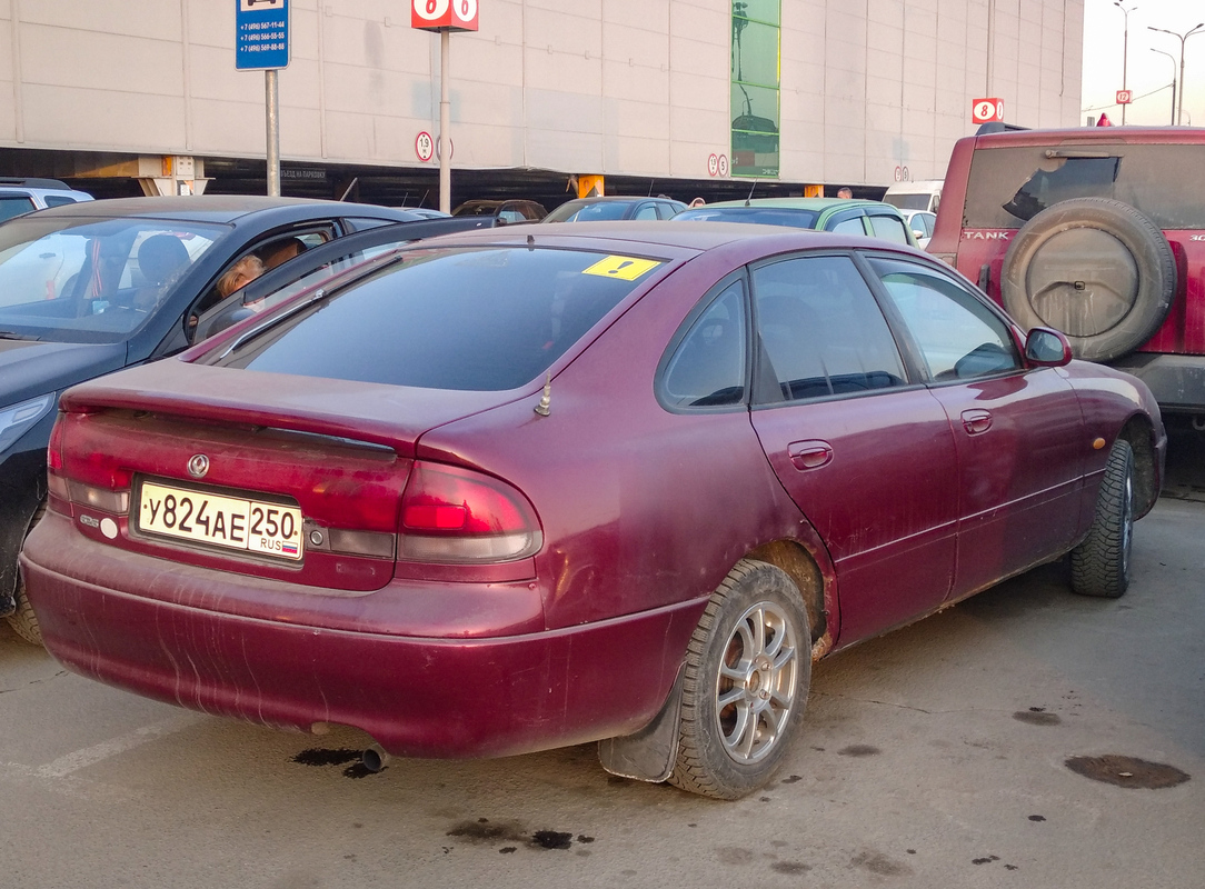 Московская область, № У 824 АЕ 250 — Mazda 626 (GE) '91-97