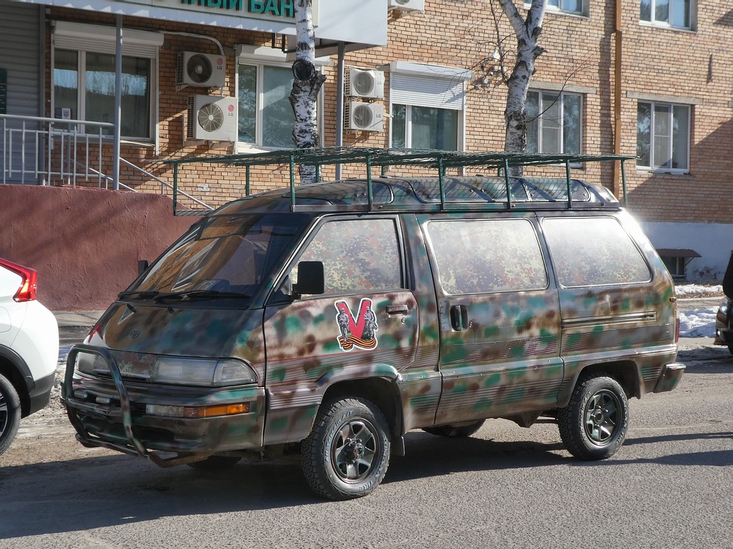 Приморский край, № (25) Б/Н 0112 — Toyota MasterAce Surf (R20/R30) '82-91; Транспортные средства без номеров (Приморский край)