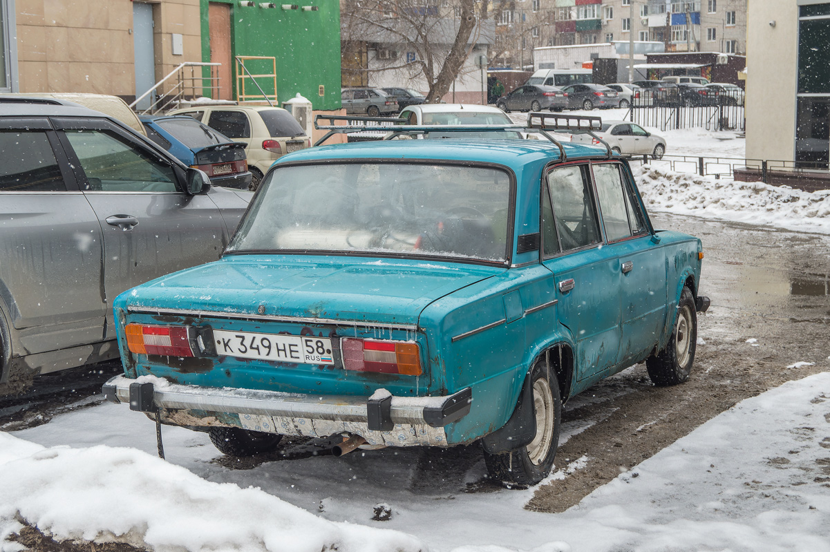 Пензенская область, № К 349 НЕ 58 — ВАЗ-21061 Жигули '79-01