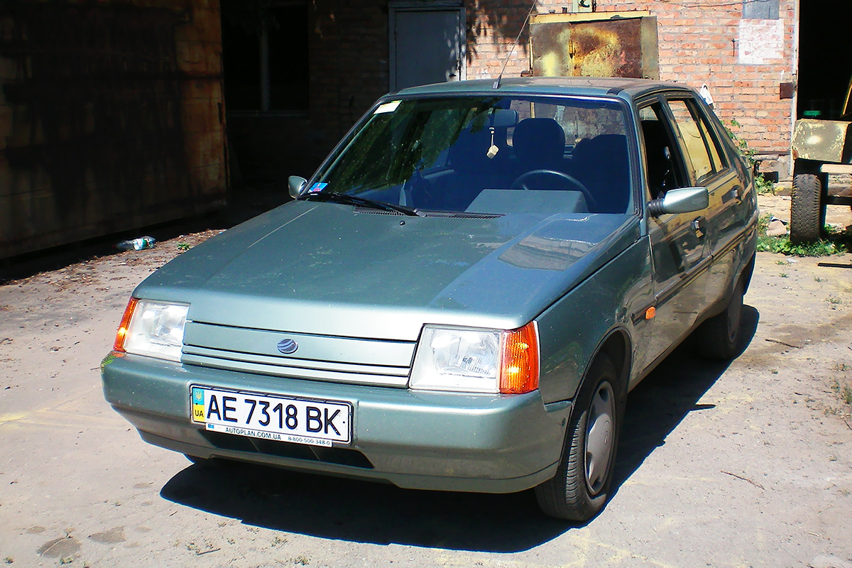 Днепропетровская область, № АЕ 7318 ВК — ЗАЗ-110307 Славута '99-08