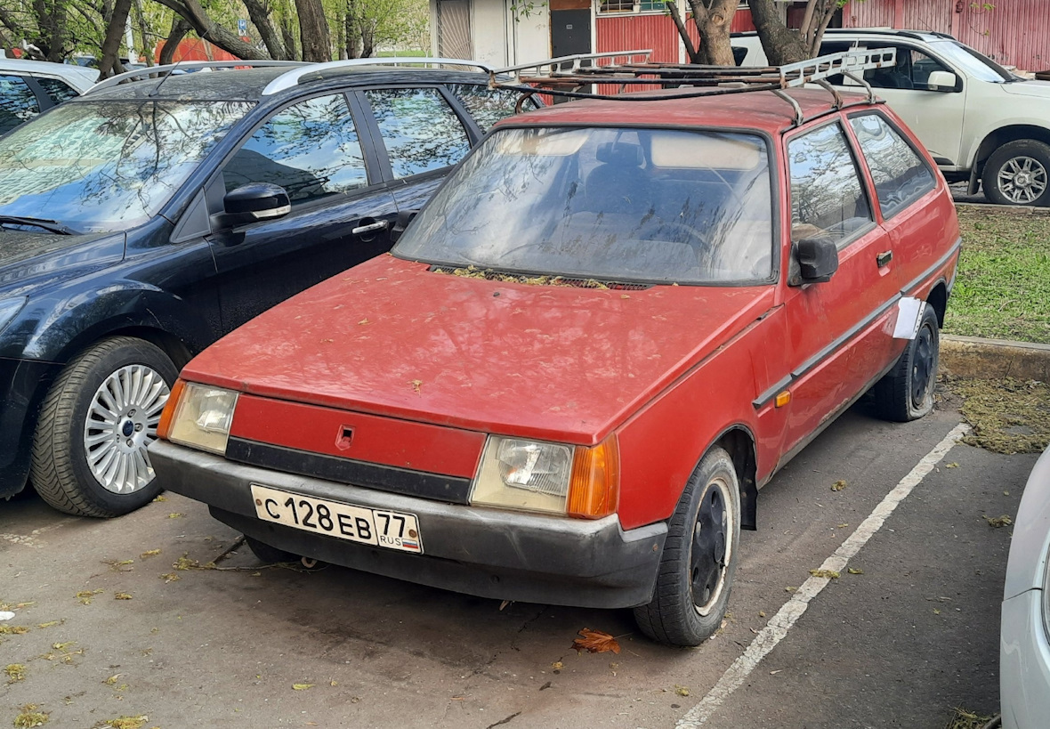 Москва, № С 128 ЕВ 77 — ЗАЗ-110206 Таврия '90-07