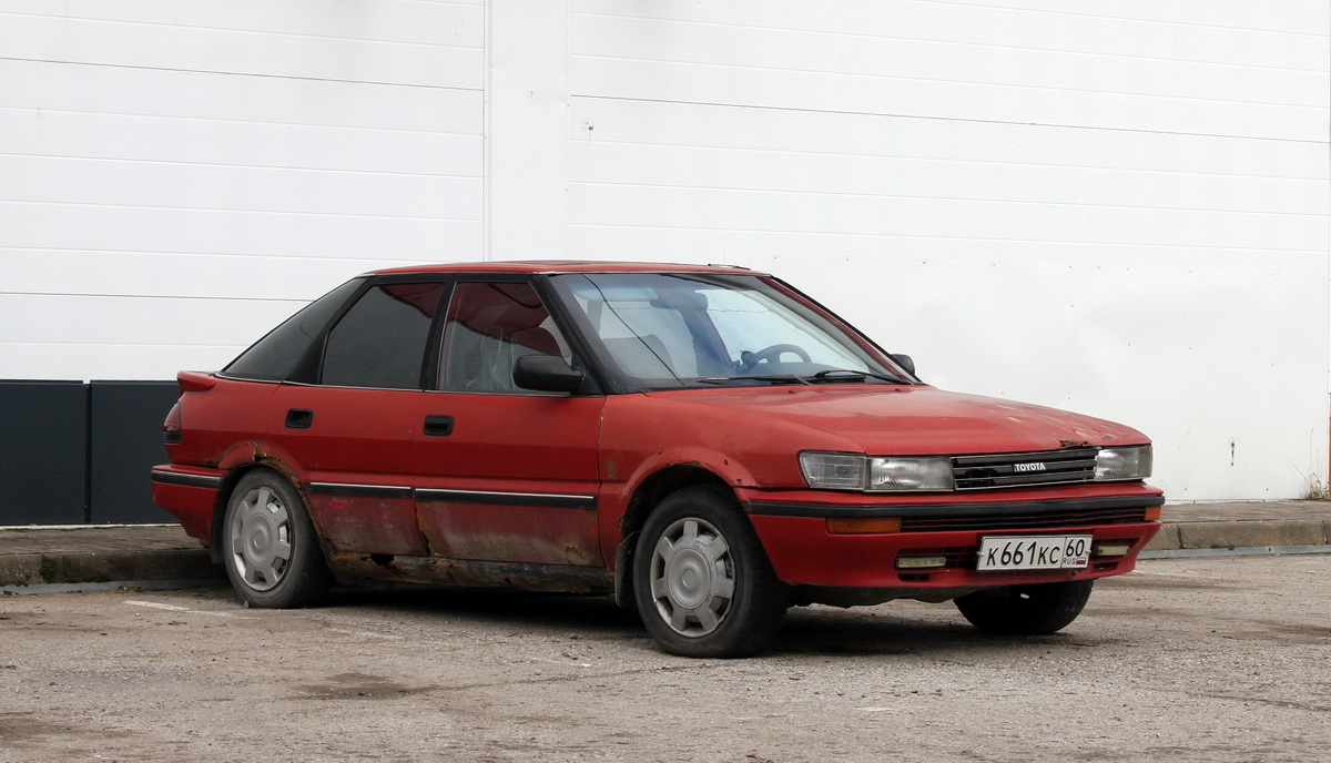 Псковская область, № К 661 КС 60 — Toyota Corolla (E90) '87-92
