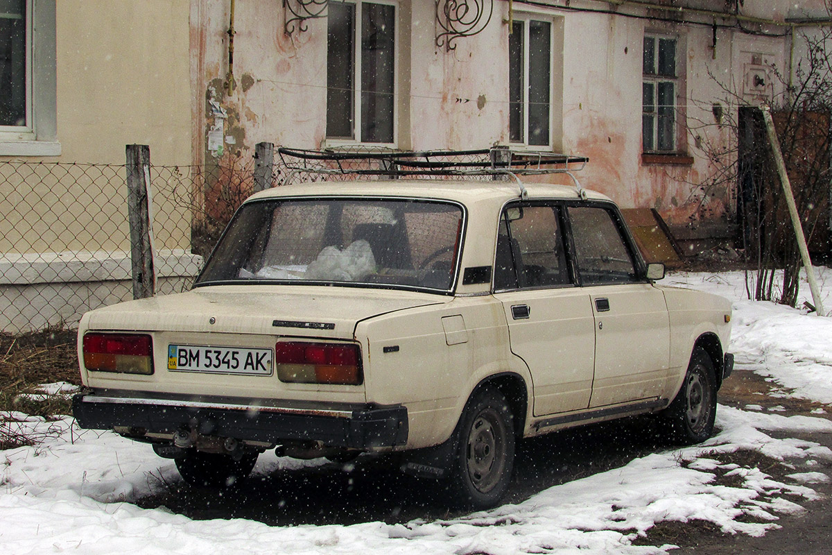 Сумская область, № ВМ 5345 АК — ВАЗ-2107 Жигули '82-91