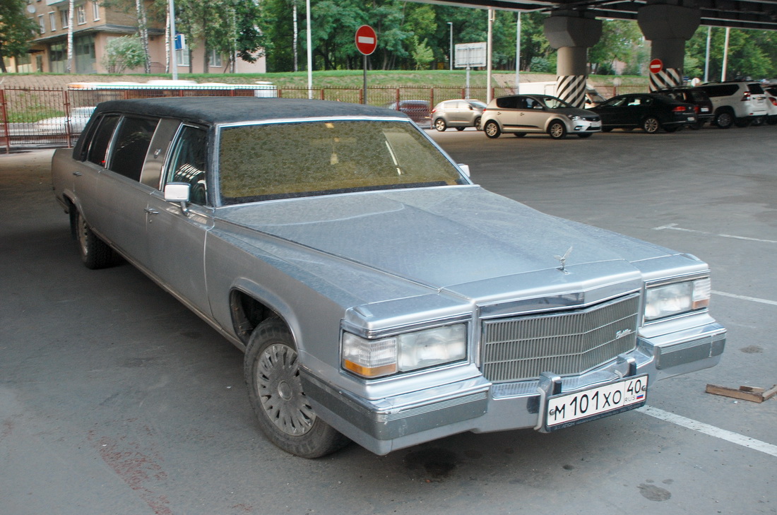 Калужская область, № М 101 ХО 40 — Cadillac DeVille (6G) '85-93
