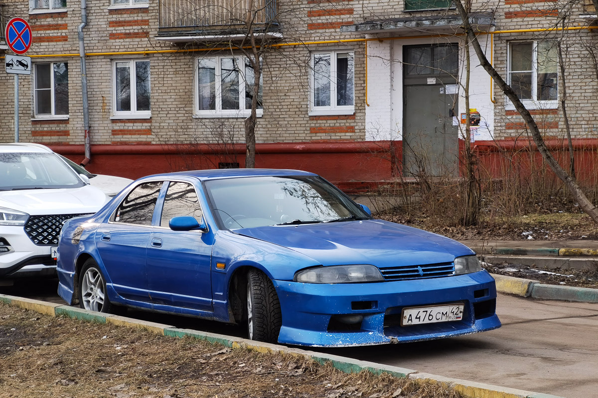 Кемеровская область - Кузбасс, № А 476 СМ 42 — Nissan Skyline (R33) '93-98