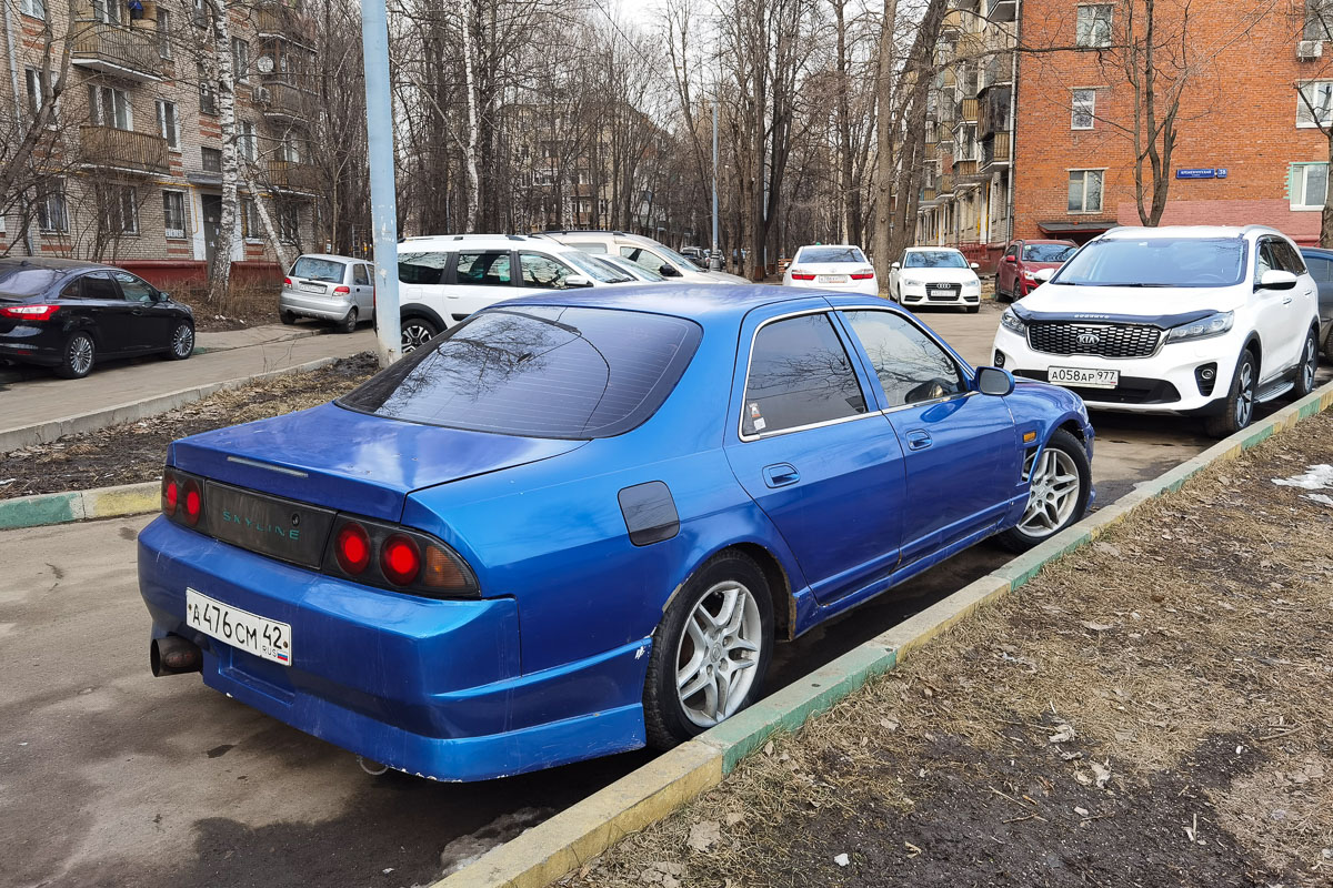 Кемеровская область - Кузбасс, № А 476 СМ 42 — Nissan Skyline (R33) '93-98