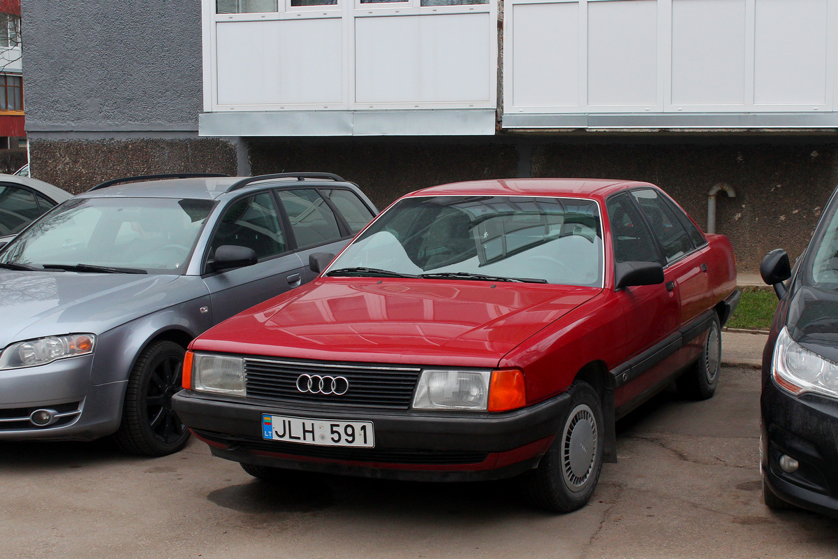 Литва, № JLH 591 — Audi 100 (C3) '82-91