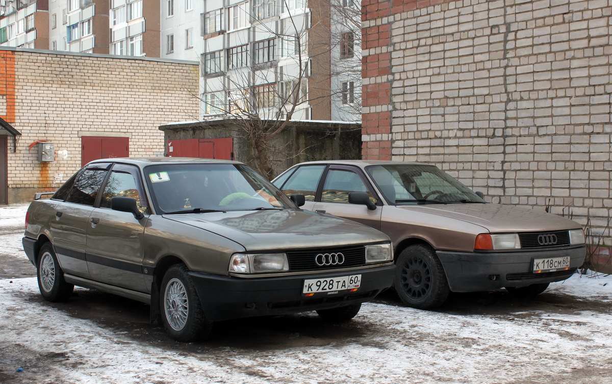 Псковская область, № К 928 ТА 60 — Audi 80 (B3) '86-91