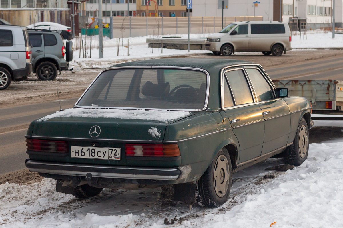 Тюменская область, № Н 618 СУ 72 — Mercedes-Benz (W123) '76-86