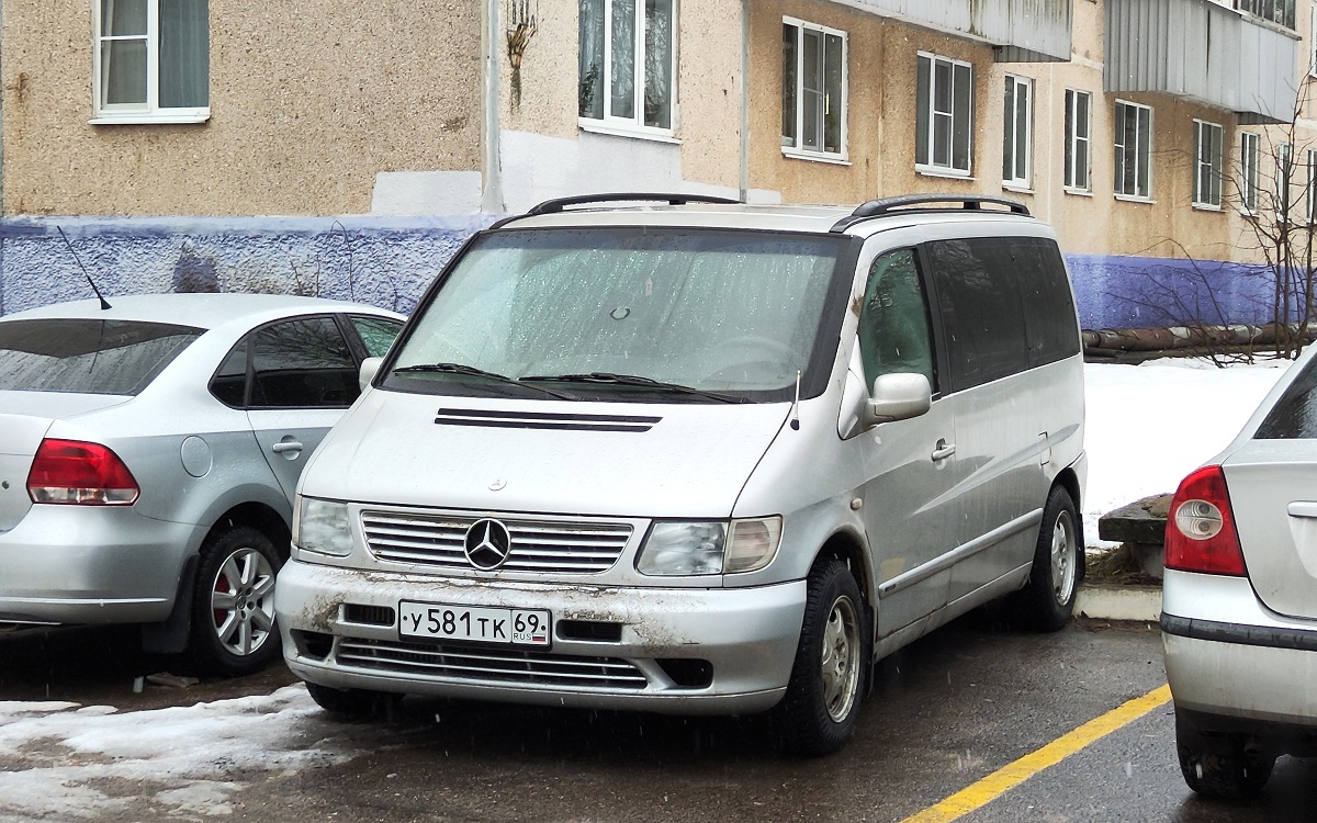 Тверская область, № У 581 ТК 69 — Mercedes-Benz Vito (W638) '95-03