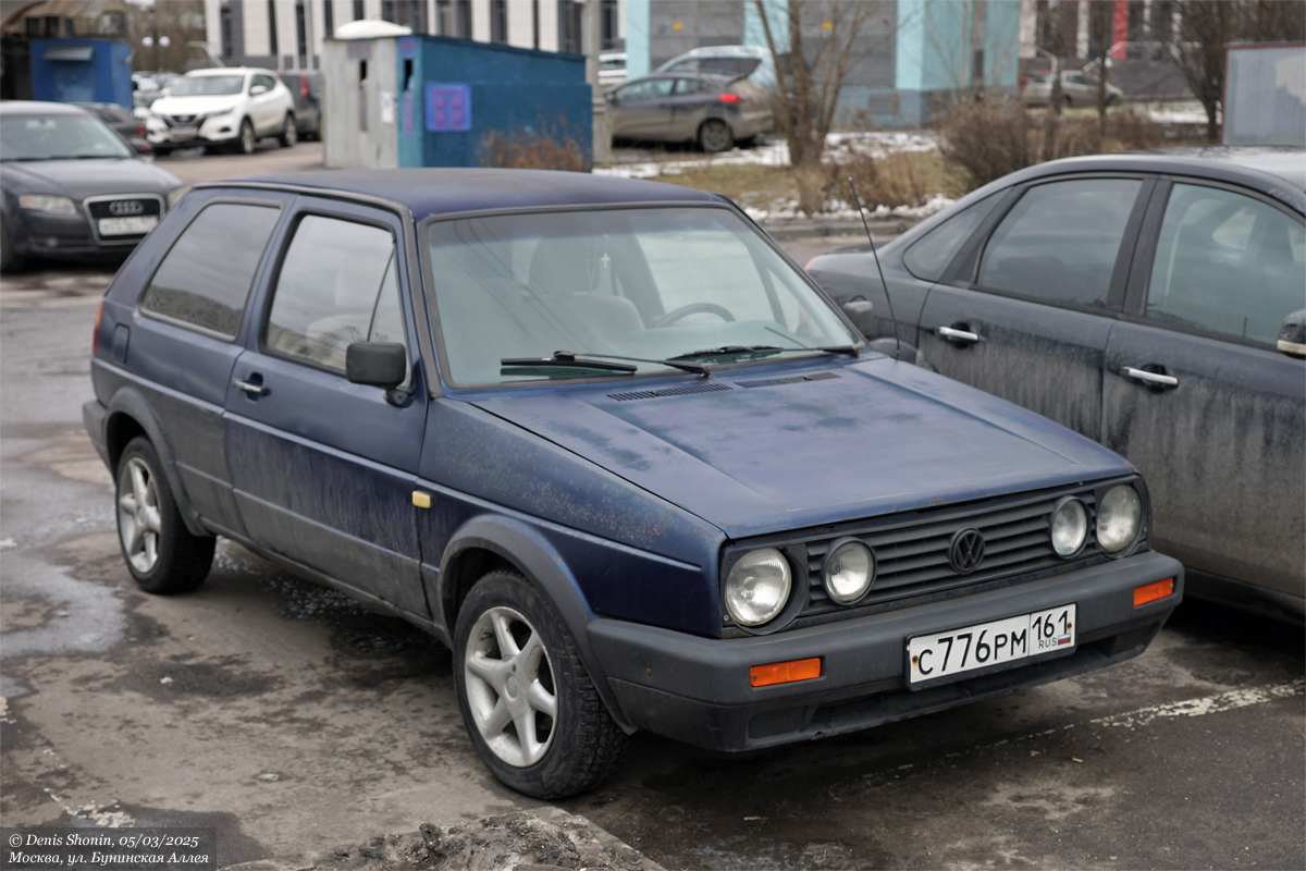 Ростовская область, № С 776 РМ 161 — Volkswagen Golf (Typ 19) '83-92