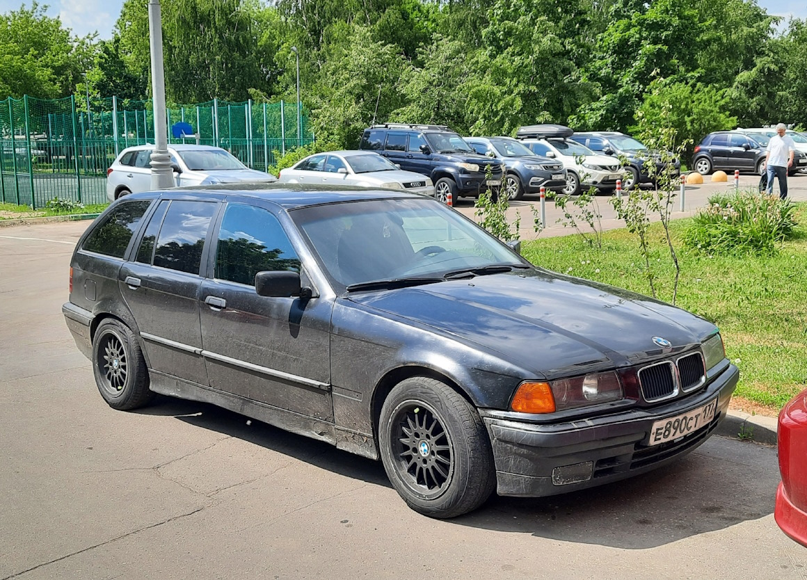 Москва, № Е 890 СТ 177 — BMW 3 Series Touring (E36) '94-00