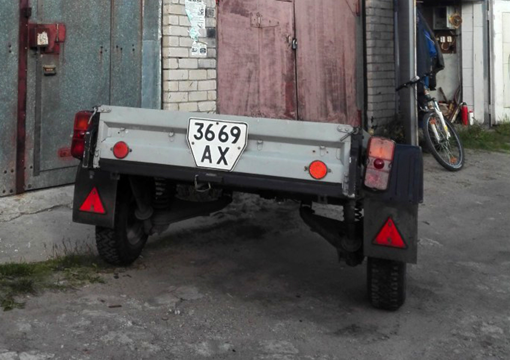 Архангельская область, № 3669 АХ — КМЗ-8136