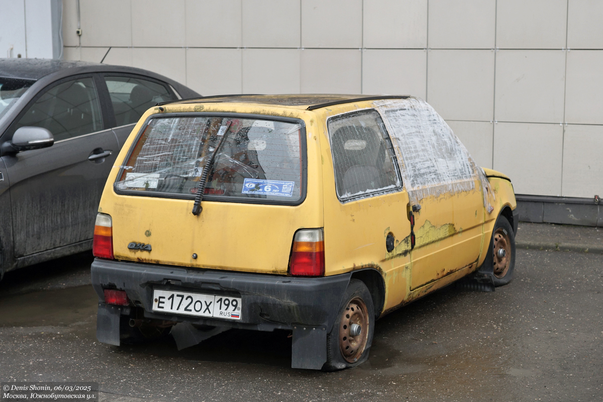 Москва, № Е 172 ОХ 199 — ВАЗ-11113 (СеАЗ) '96-07