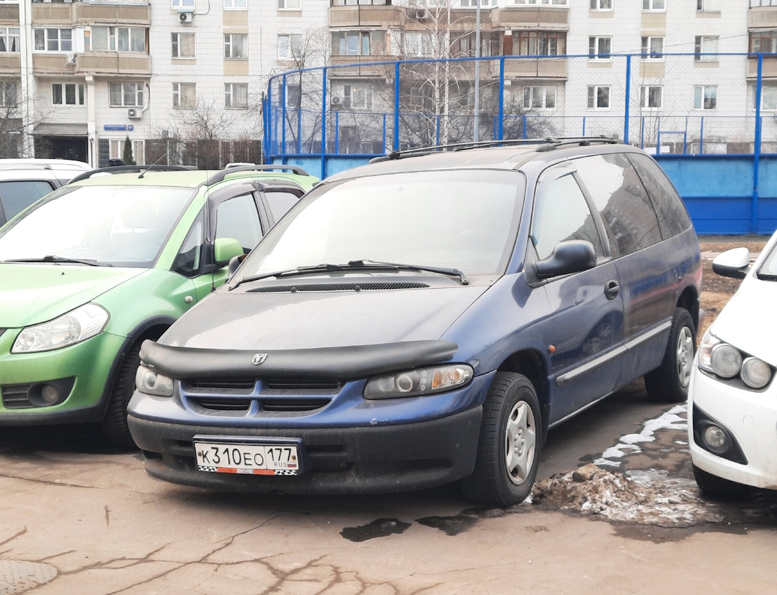 Москва, № К 310 ЕО 177 — Dodge Caravan (3G) '95-00