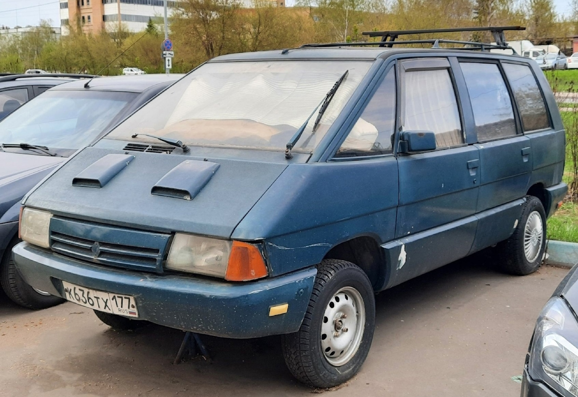 Москва, № К 636 ТХ 177 — Renault Espace (1G) '84-91