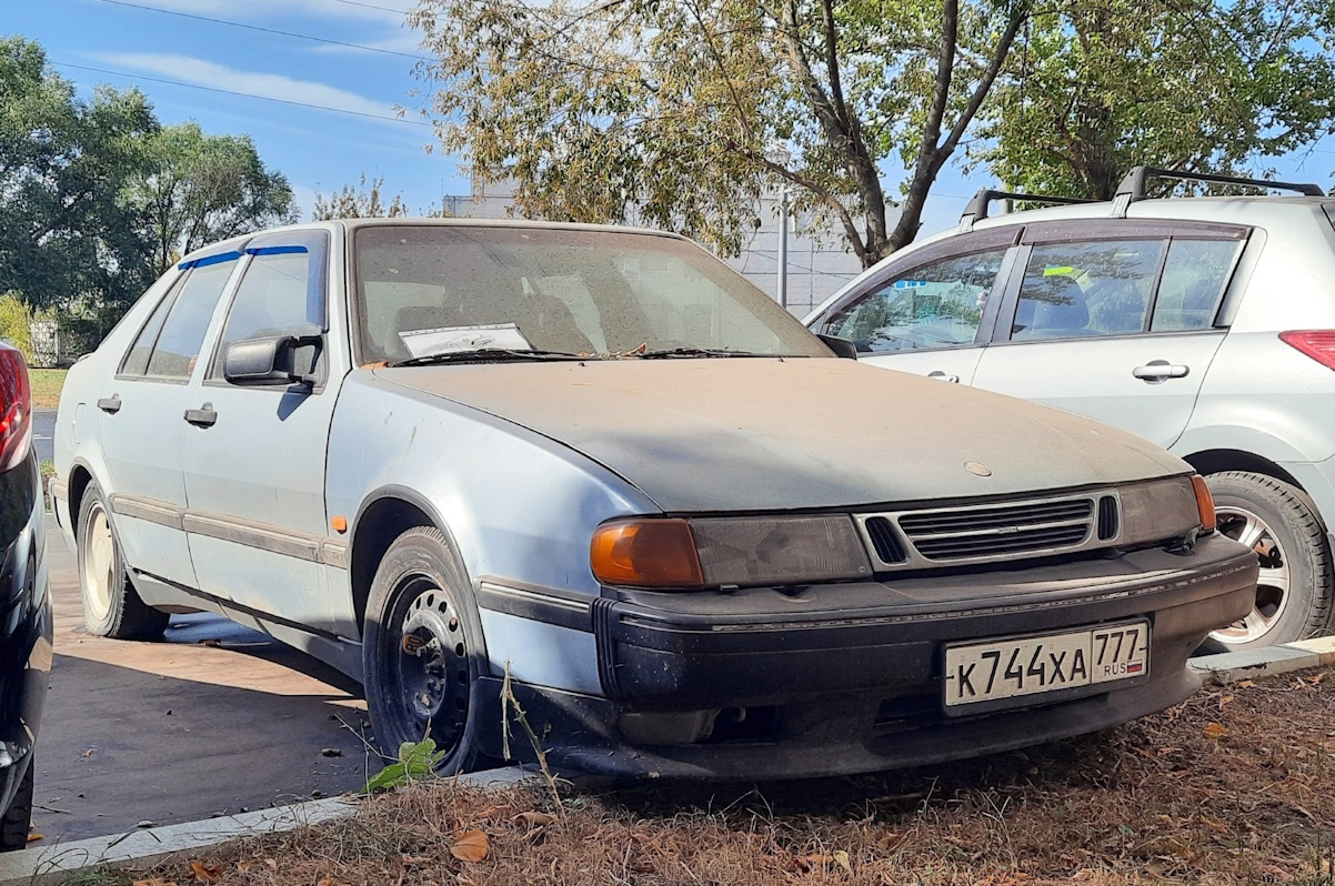 Москва, № К 744 ХА 777 — Saab 9000 '84-98