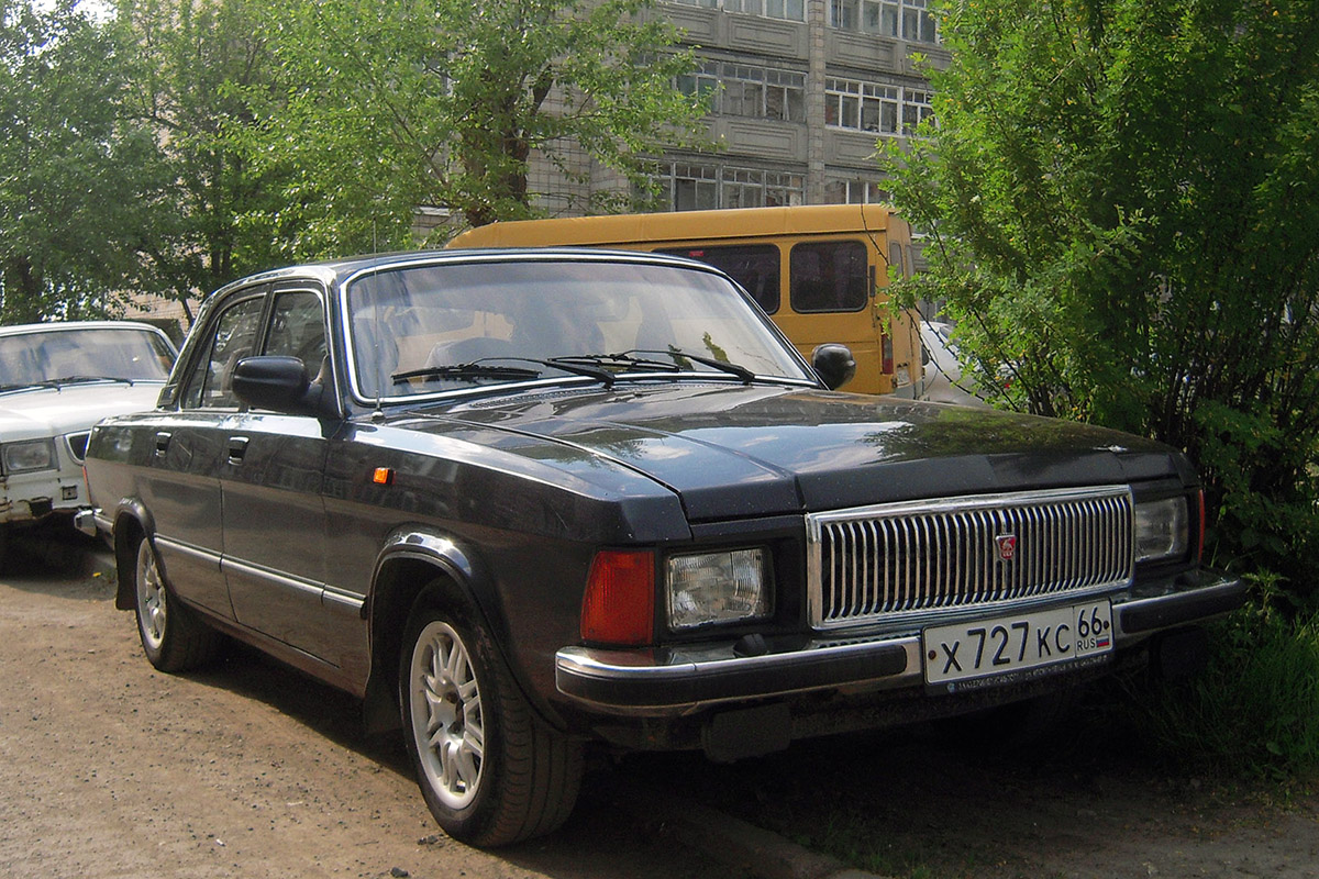 Свердловская область, № Х 727 КС 66 — ГАЗ-3102 Волга '81-08