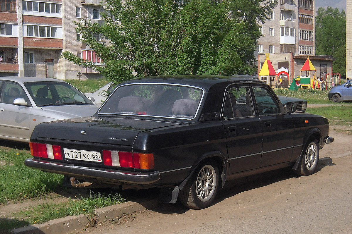 Свердловская область, № Х 727 КС 66 — ГАЗ-3102 Волга '81-08