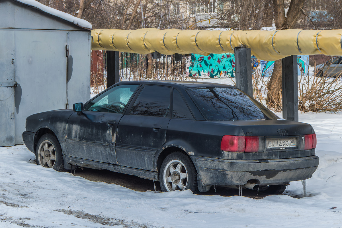 Пензенская область, № Е 772 ХО 58 — Audi 80 (B4) '91-96