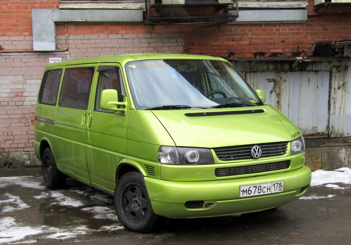 Санкт-Петербург, № М 678 СН 178 — Volkswagen Multivan (T4) '92-03