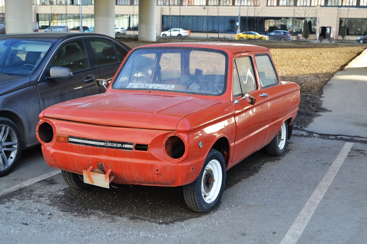 Москва, № Е 106 ХХ 77 — ЗАЗ-968М Запорожец '79-94