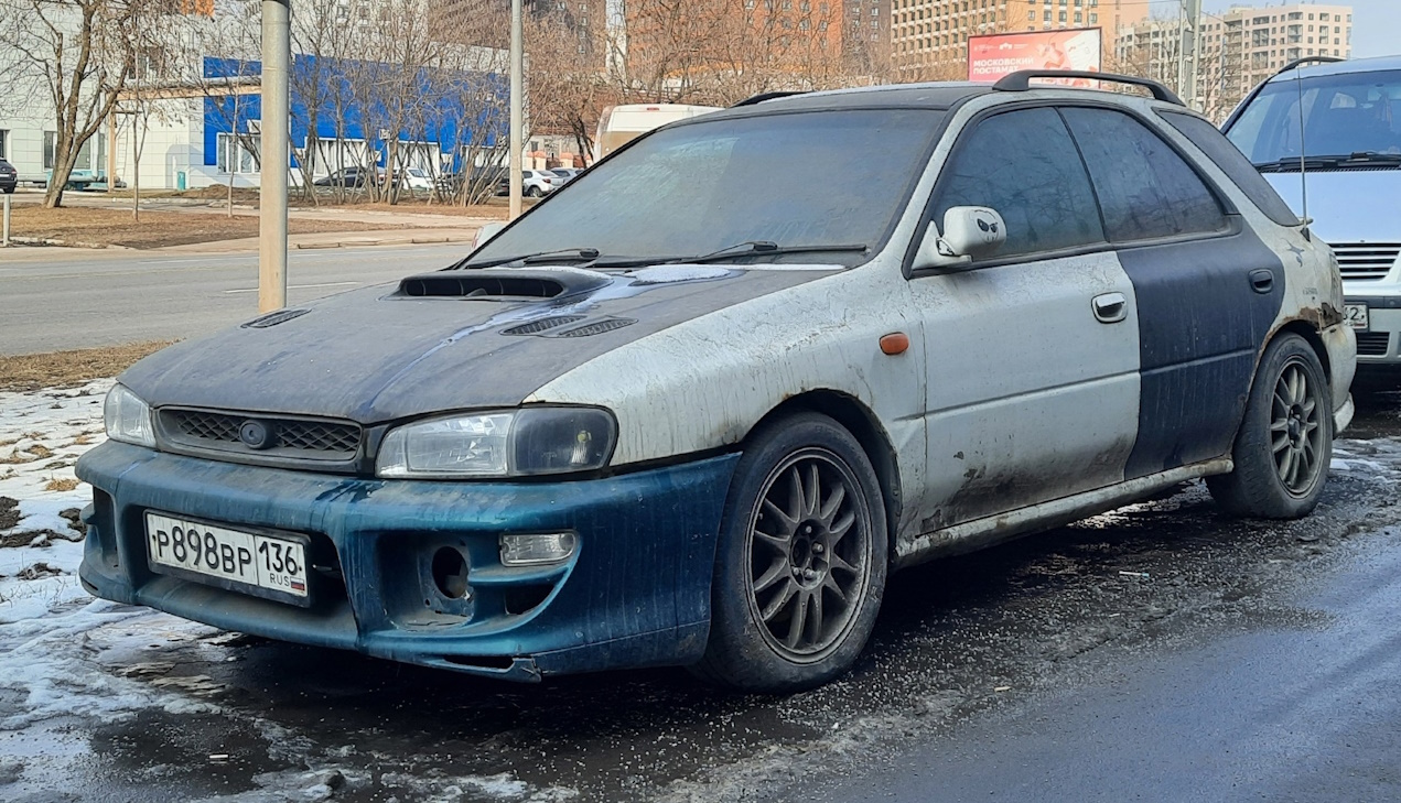Воронежская область, № Р 898 ВР 136 — Subaru Impreza (1G) '92-01