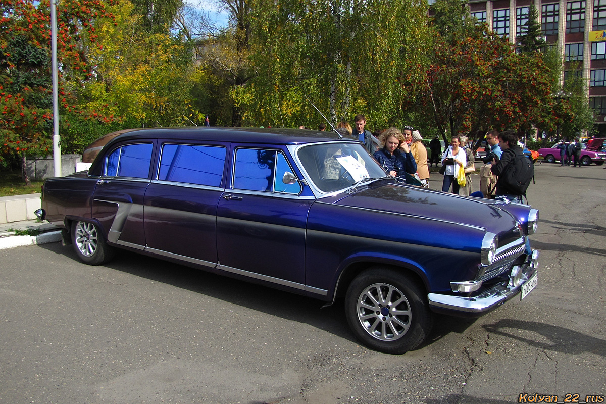Алтайский край, № Т 005 НО 22 — ГАЗ-М-21Л Волга '62-64; Алтайский край — Выставки ко дню города Барнаул, 2017 г.