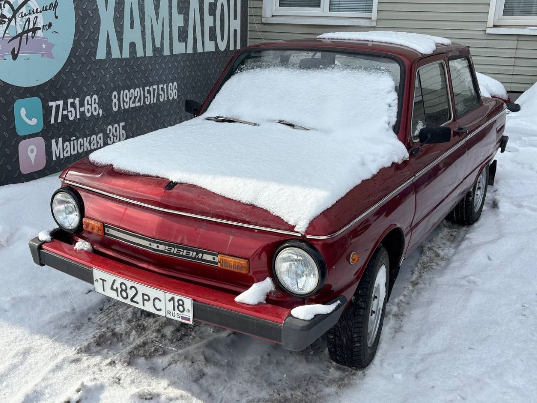 Удмуртия, № Т 482 РС 18 — ЗАЗ-968М Запорожец '79-94