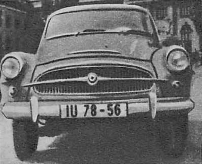 Германия, № IU 78-56 — Škoda Octavia (Type 985) '59-64; Германия — Германская Демократическая Республика (1949-1990)