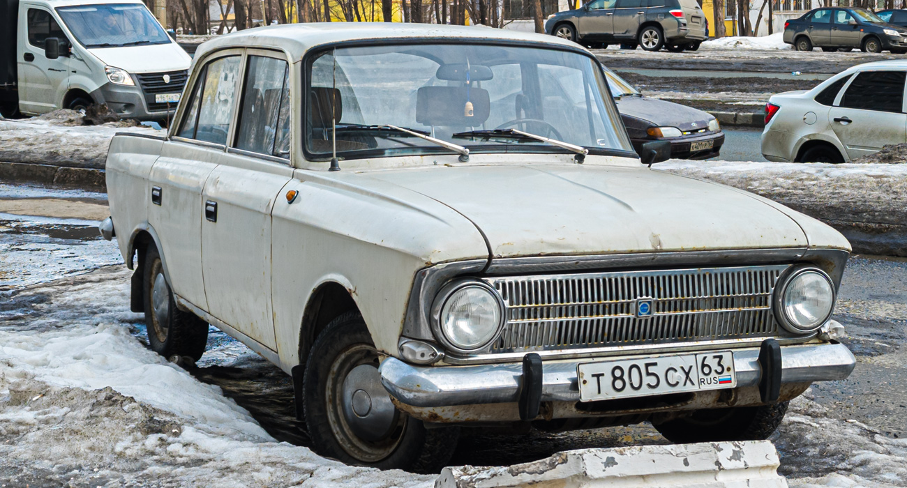Самарская область, № Т 805 СХ 63 — Москвич-412ИЭ (Иж) '70-82