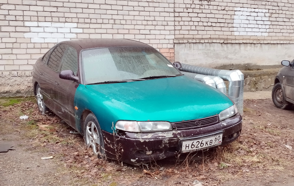 Псковская область, № Н 626 КВ 60 — Mazda 626 (GE) '91-97