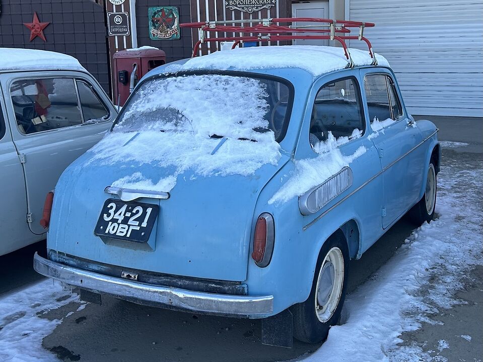 Краснодарский край, № 34-21 ЮВГ — ЗАЗ-965А Запорожец '62-69