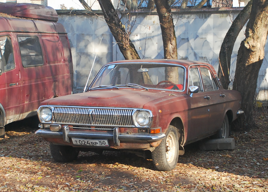 Московская область, № Т 024 ВР 50 — ГАЗ-24 Волга '68-86