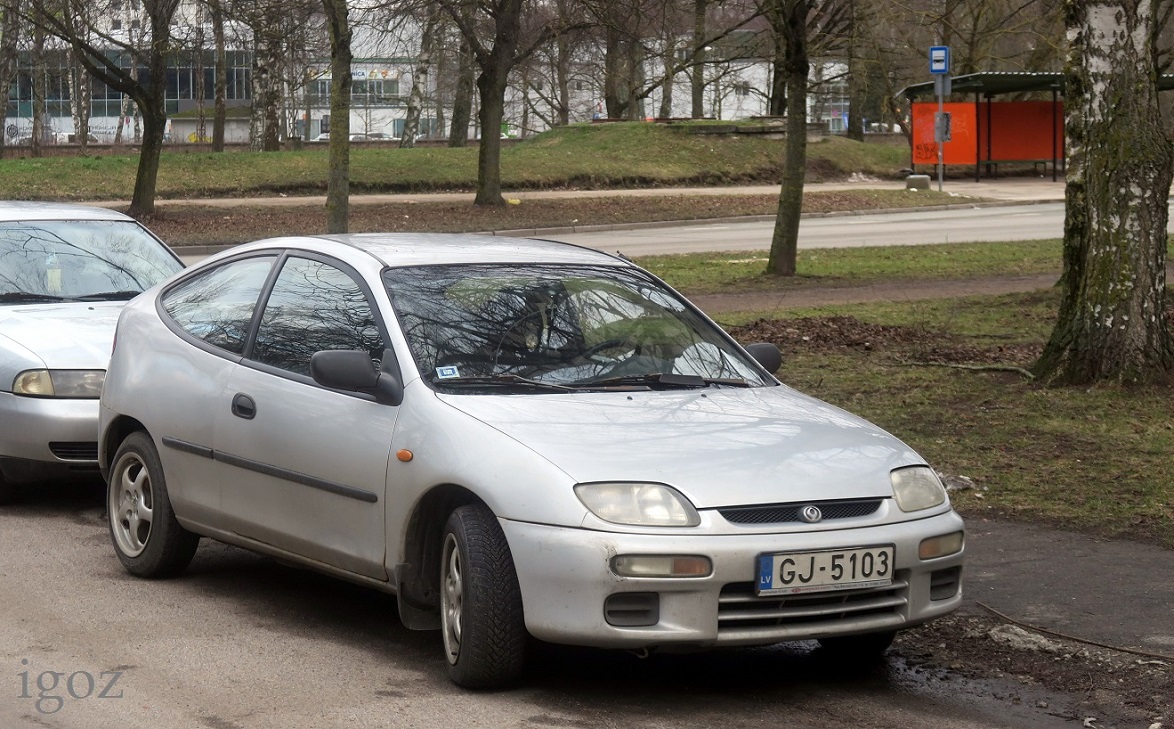 Латвия, № GJ-5103 — Mazda 323С (BH/BA) '94-98
