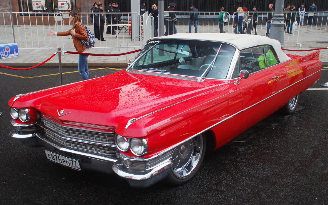 Москва, № А 876 РО 77 — Cadillac DeVille (2G) '61-64