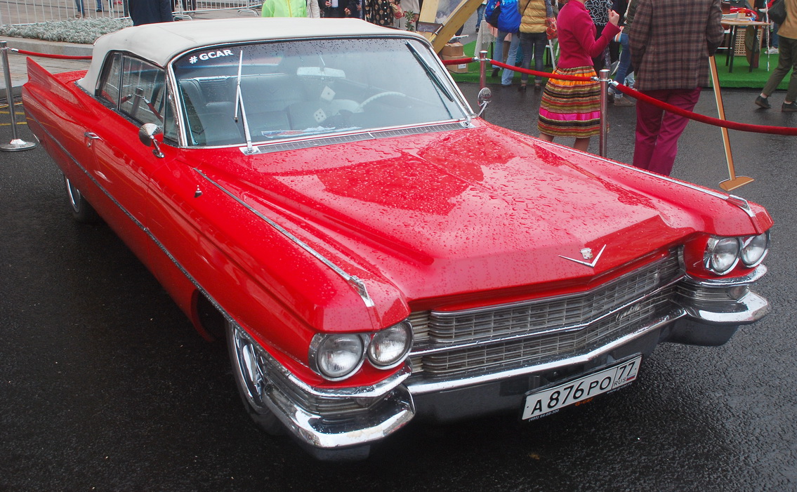 Москва, № А 876 РО 77 — Cadillac DeVille (2G) '61-64