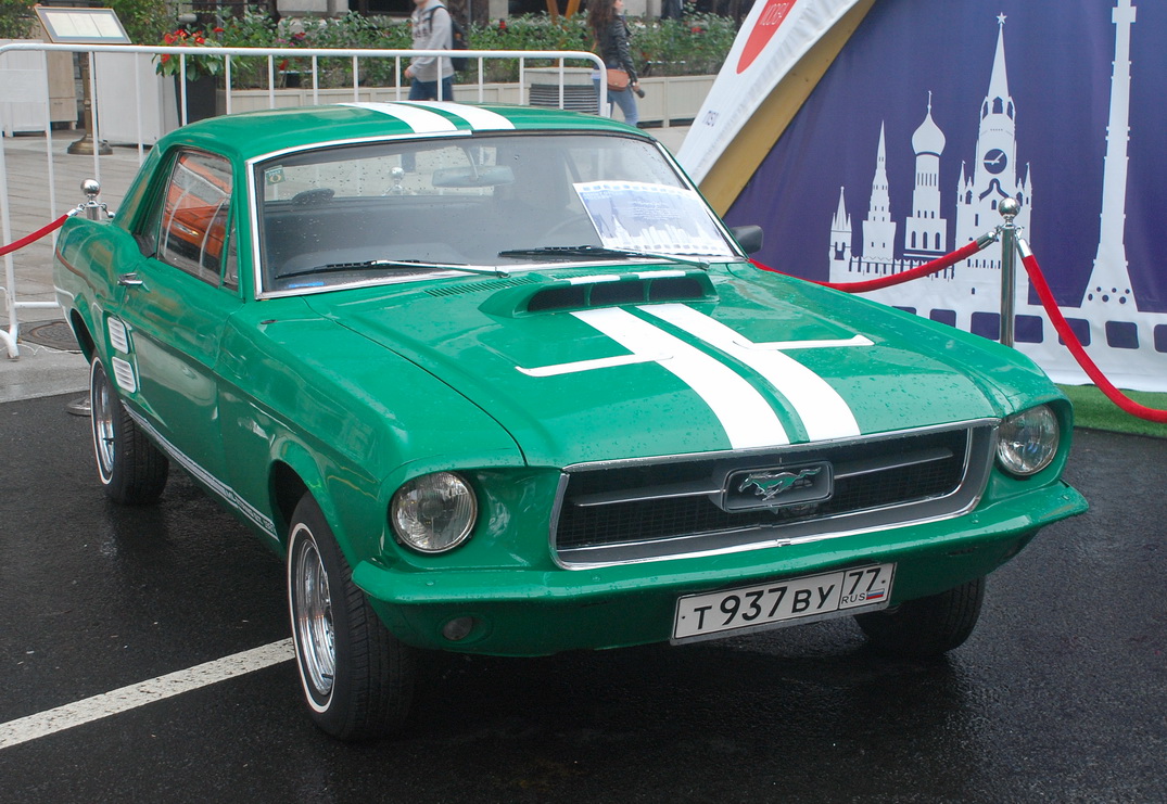 Москва, № Т 937 ВУ 77 — Ford Mustang (1G) '65-73