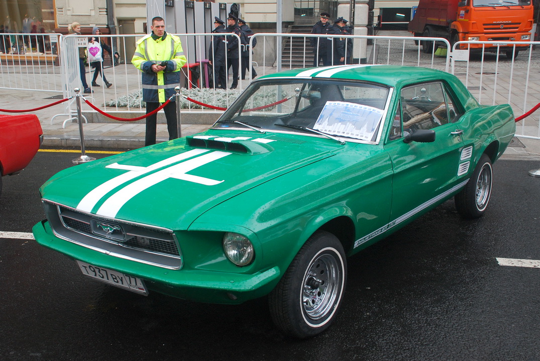 Москва, № Т 937 ВУ 77 — Ford Mustang (1G) '65-73