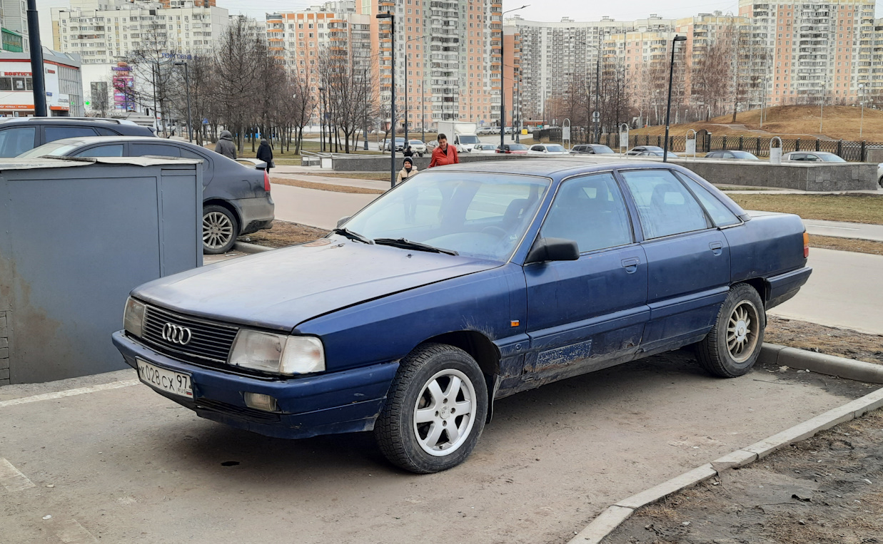 Москва, № К 028 СХ 97 — Audi 100 (C3) '82-91