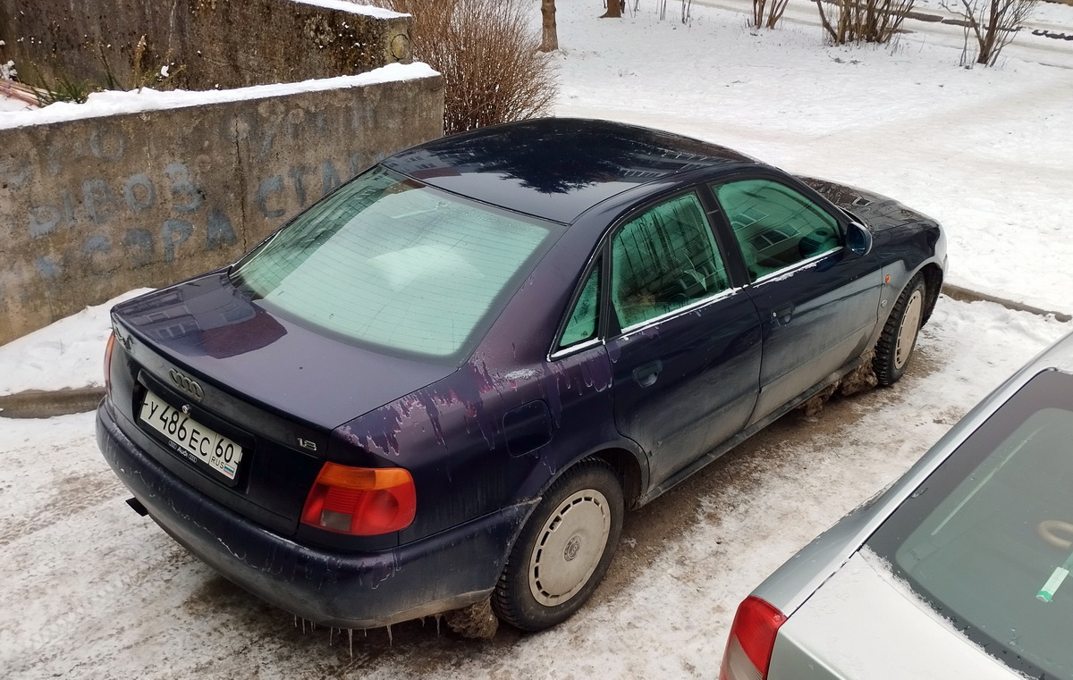 Псковская область, № У 486 ЕС 60 — Audi A4 (B5/8D) '94-98